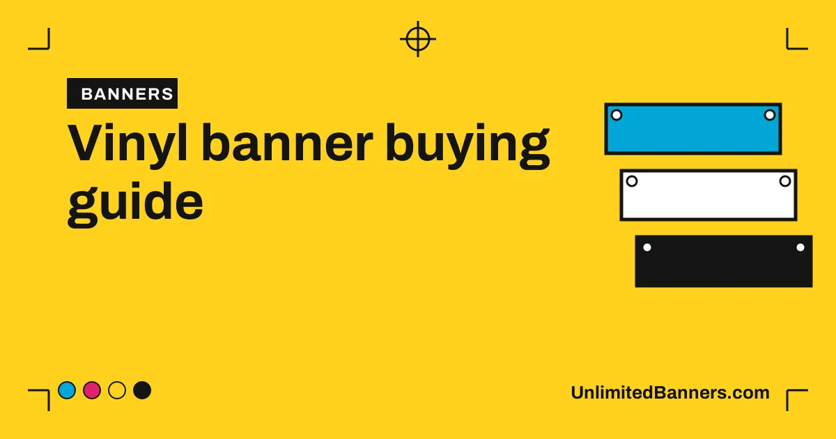Vinyl banner buying guide: choose the right material the first time illustration